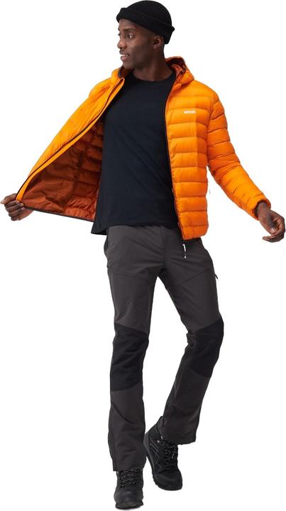 Actual product image Regatta Mens Marizion Baffled Hooded Padded Jacket (S)