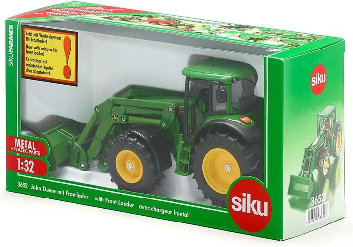 Immagine prodotto Siku John Deere con caricatore frontale