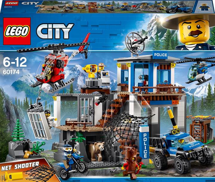 Actual product image LEGO Mountain Police Headquarters (60174, LEGO City)