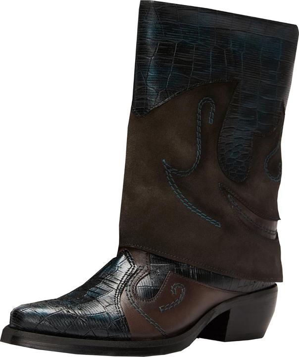 Produktbild Felmini CRETA D608, der respektlose Cowboystiefel von, ist mit Metallic-Lederteilen ausgestattet, di (36)