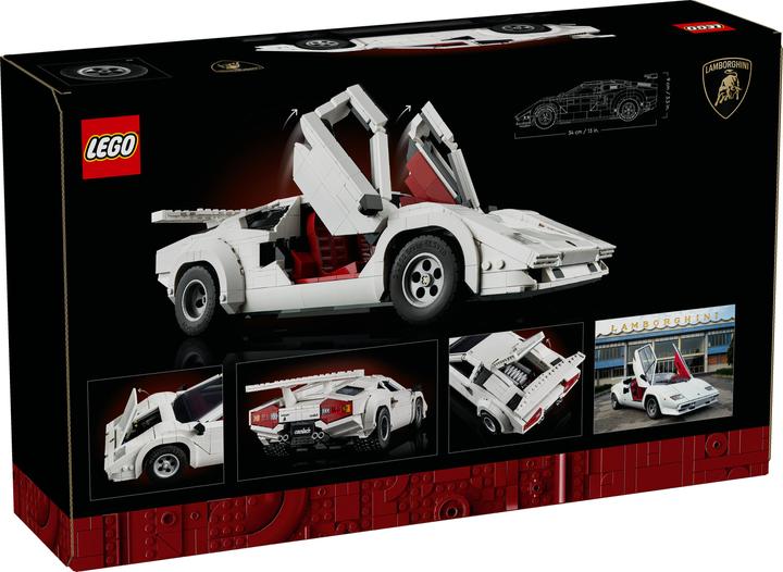 Produktbild LEGO Lamborghini Countach 5000 Quattrovalvole (10337, LEGO Icons, LEGO Seltene Sets)
