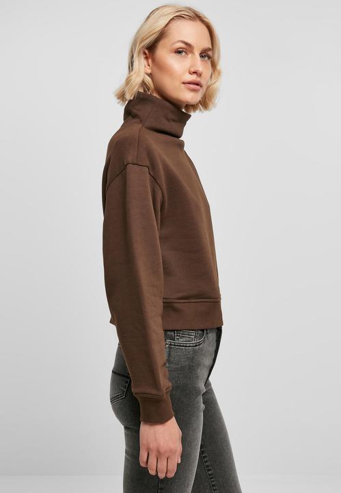 Actual product image Urban Classics Ladies Organic Short High Neck Crew (5XL)