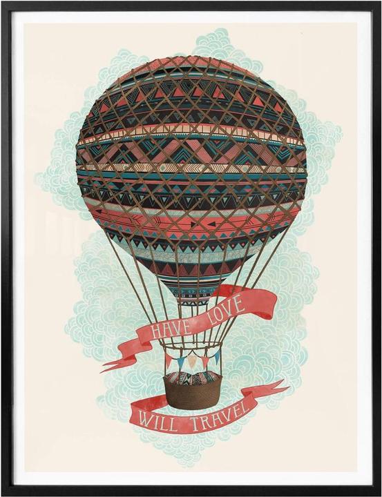 Produktbild Trenddeko Have love will travel (24 x 30 cm)