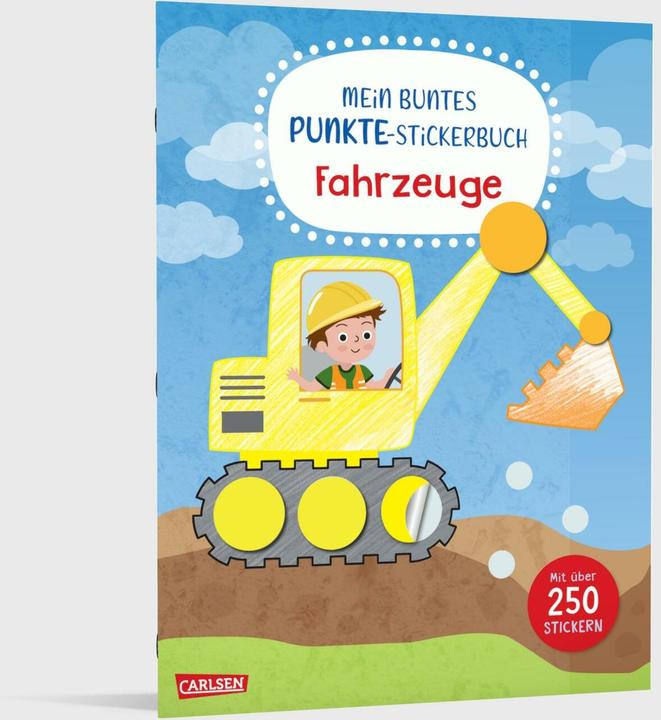Produktbild Mein buntes Punkte-Stickerbuch: Fahrzeuge