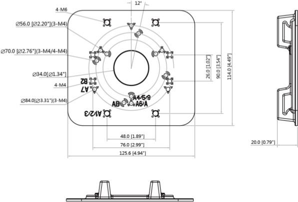 Immagine prodotto Dahua PFA152-E (Kit di montaggio)