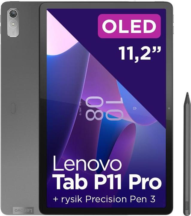 Produktbild Lenovo Tab P11 Pro Gen 2 (nur WLAN, 11", 256 GB, Storm Grey)