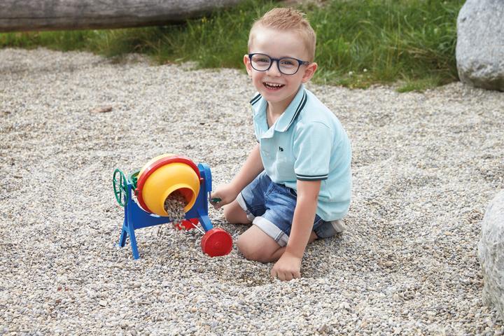 Actual product image Lena Manual concrete mixer