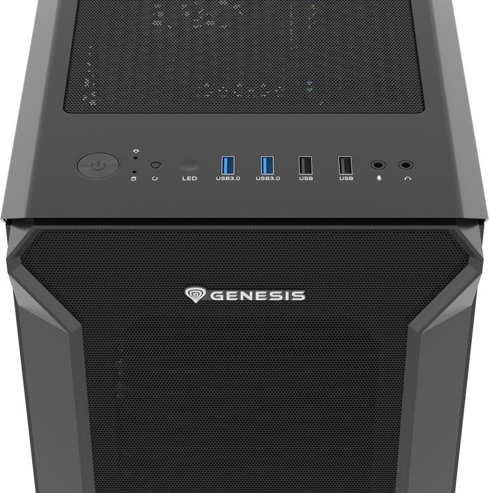 Actual product image Genesis Irid 505F (ATX, mATX, Mini-ITX)