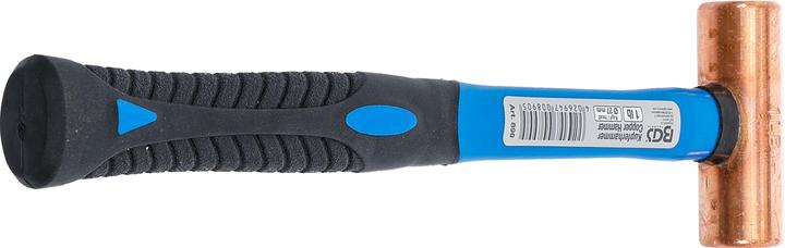 Produktbild BGS Kupferhammer | Fiberglasstiel | Ø 27 mm | 454 g (1 lb) - Kopf