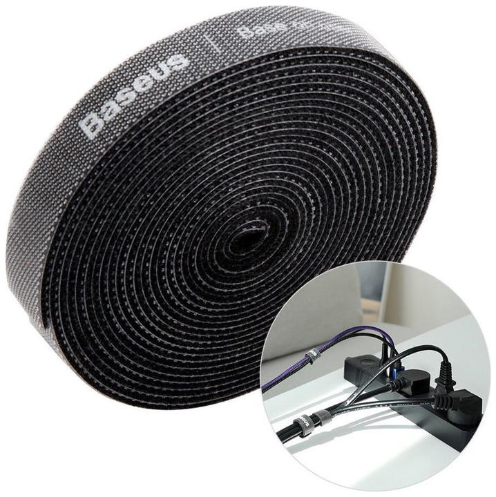 Actual product image Baseus Rainbow Circle (Velcro cable ties, 3000 mm, 1 pcs.)