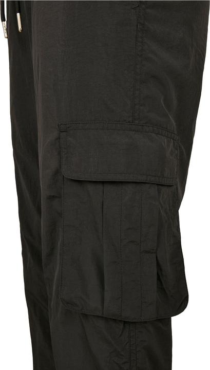 Actual product image Urban Classics Ladies High Waist Crinkle Nylon Cargo Pants (5XL)