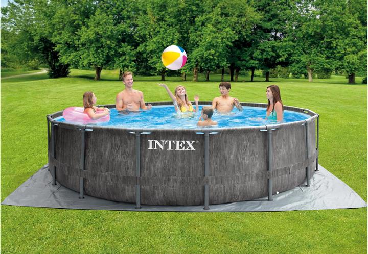Actual product image Intex Pool Greywood Prism Frame Set 457 x 122 mm (Ø 457 x 122 cm)