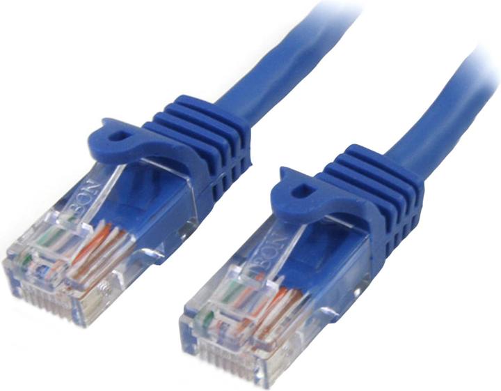 Produktbild StarTech 3m Blue Cat 5e Patch Cable (UTP, CAT5e, 3 m)
