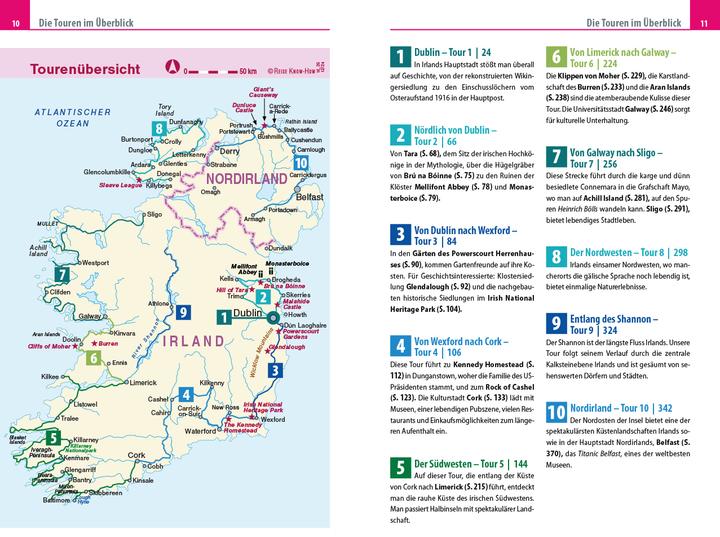 Produktbild Reiseführer Irland und Nordirland (Deutsch, Astrid/Semsek, Kabel, Hans-Günter, Lars/Fiess, 2024)