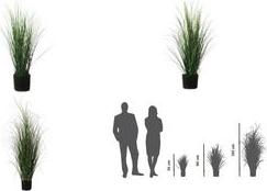 Actual product image Paperflow Grass (80 cm)