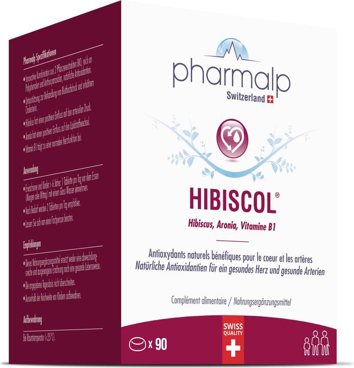 Actual product image Pharmalp Hibiscol (90 Piece, Pills, 85 g)