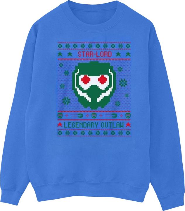 Guardians Of The Galaxy Vol. 2 Star Lord Fair Isle Sweatshirt Jungen