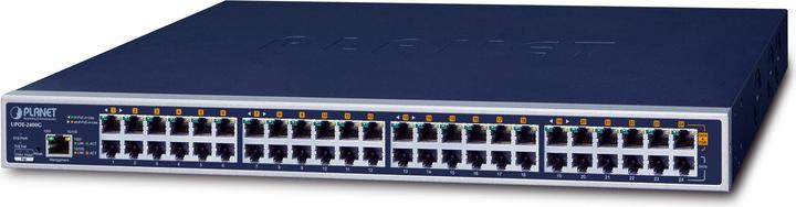 Produktbild Planet 24-Port Gigabit Ultra PoE Managed Injector Hub (802.3at (PoE+), 800 W)