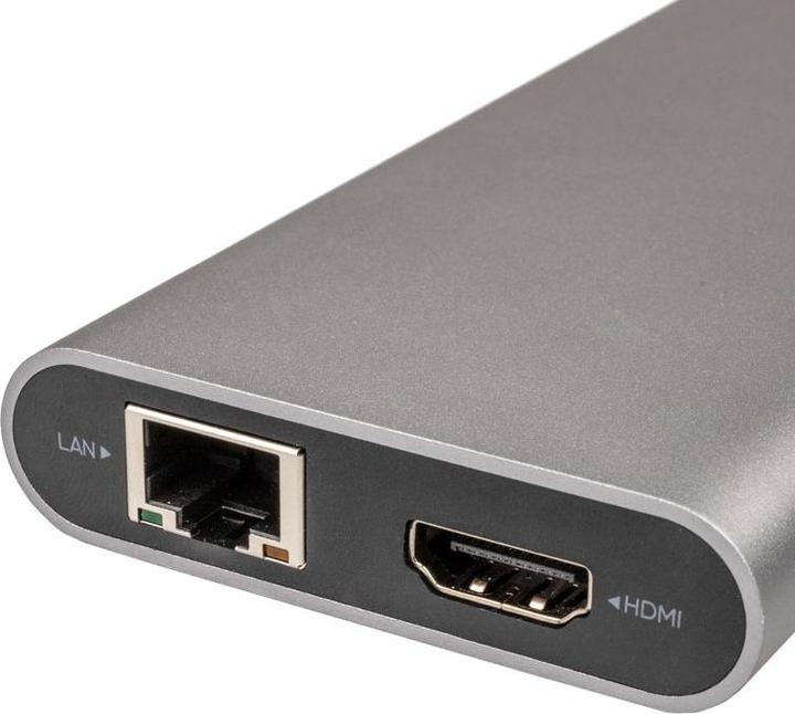 Productafbeelding Icy Box IB-DK4050-CPD (USB-C, 12 Havens)