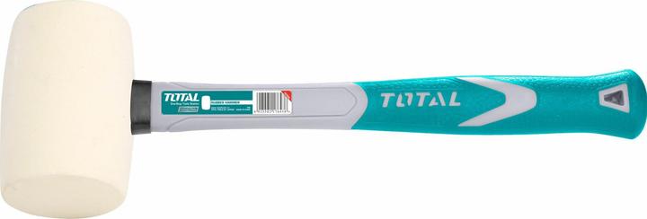 Productafbeelding Total Witte rubberen hamer, 450 g, industrieel (Eetstokjes)