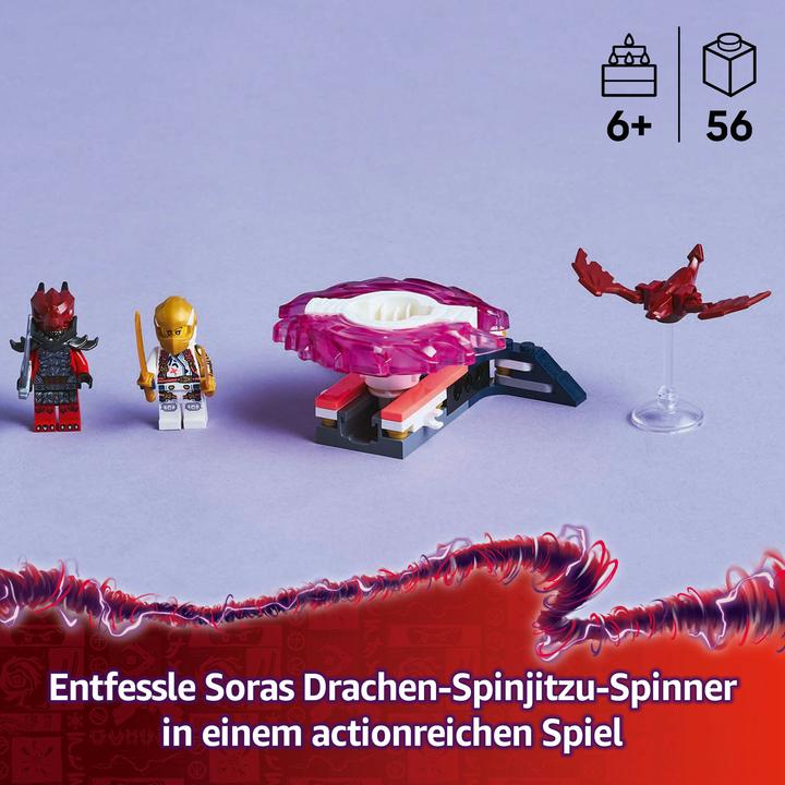 Produktbild LEGO Soras Drachen-Spinjitzu-Spinner (71824, LEGO Ninjago)