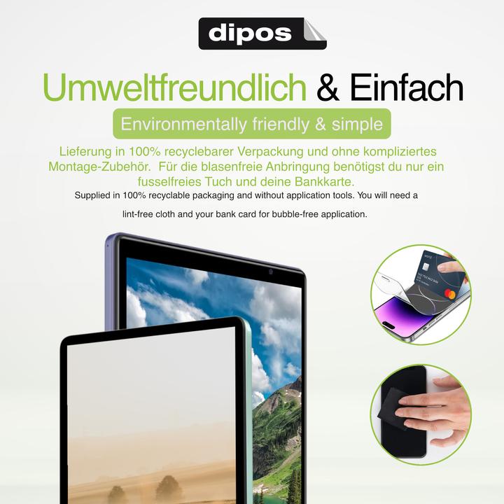 Actual product image Dipos Screen Protector Anti-Glare for Microsoft Surface Go 4 (1 Piece, Microsoft Surface Go 4)