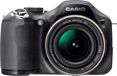 Casio EX-FH25, 10 MP, 20x Zoom, Highspeed, Schwarz (10.62 Mpx, 1/2,3'')