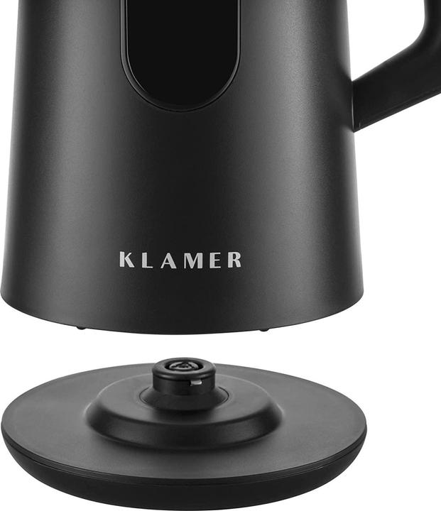Actual product image KLAMER Edelstahl Wasserkocher 1.5L 1800W BPA-frei (1.50 l)