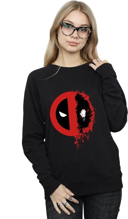 Image du produit - Sweat DEADPOOL SPLIT SPLAT LOGO - Femme (S)