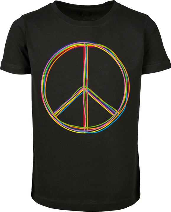 Merchcode Girls Peace - Multicolor Short Sleeve Tee - 167905 (158)