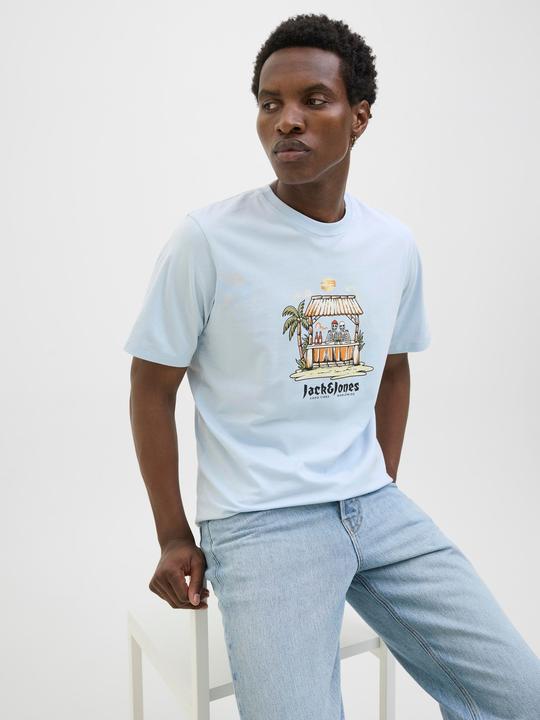 Actual product image Jack & Jones Gedruckt Rundhalsausschnitt T-shirt T-shirt (XS)