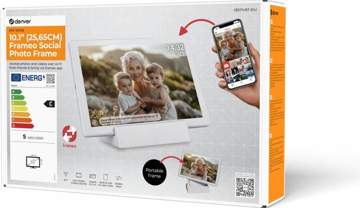 Productafbeelding Denver Frameo PFF-1070W (10.10", 1280 x 800 pixels)
