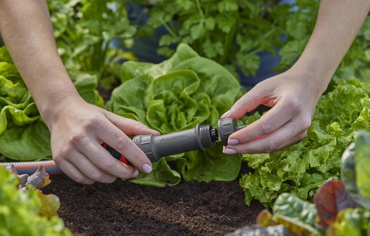 Productafbeelding Gardena Micro-Drip-System kraanaansluiting 3/16". (Aansluiting druppelirrigatie + aftakking)