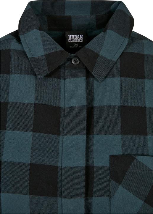 Produktbild Urban Classics Ladies Oversized Check Flannel Shirt Dress (XS)