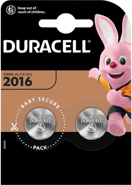 Actual product image Duracell Knopfzellen (1 pcs., CR2016, 72 mAh)