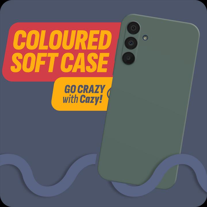 Produktbild Cazy Silikon Hülle Kompatibel mit Samsung Galaxy A15 / A15 5G - Soft TPU Schutz - (Samsung Galaxy A15 5G, Samsung Galaxy A15)