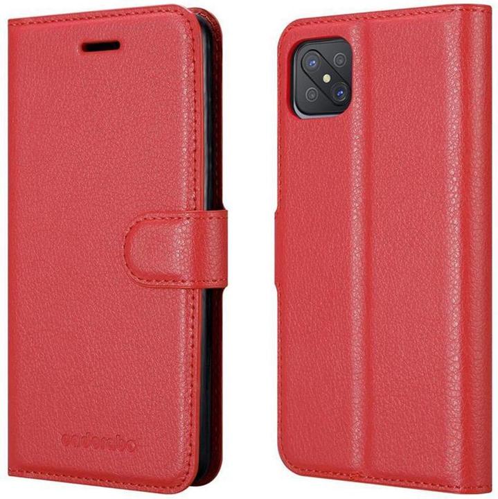 Actual product image Cadorabo Book with stand function cover (Oppo A92s)
