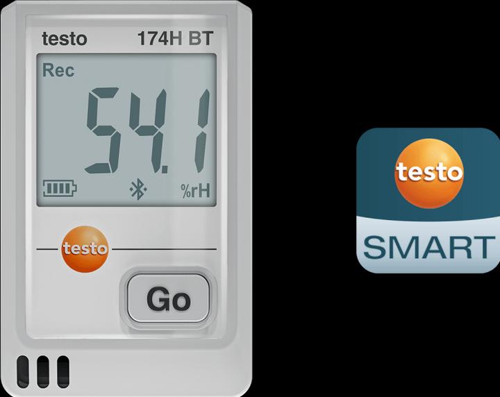 Actual product image Testo Mini data logger 174 H / Bluetooth®