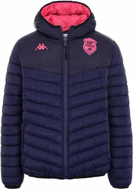 Kappa Wattierte Jacke mit Kapuze Stade Français Doccio 2022/23 (XL)