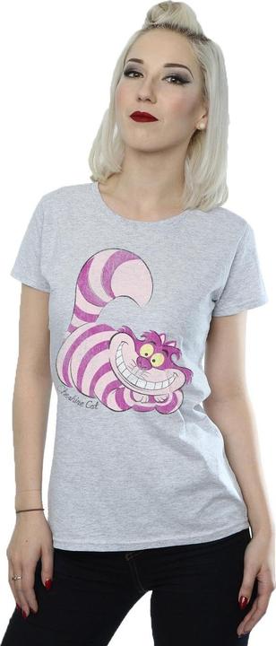 Immagine prodotto Alice In Wonderland Maglietta Aderente Gatto di Cheshire Donna (XS)