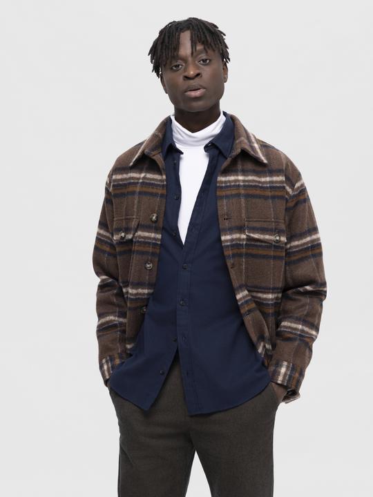 Actual product image Selected Homme Flannel overshirt (M)