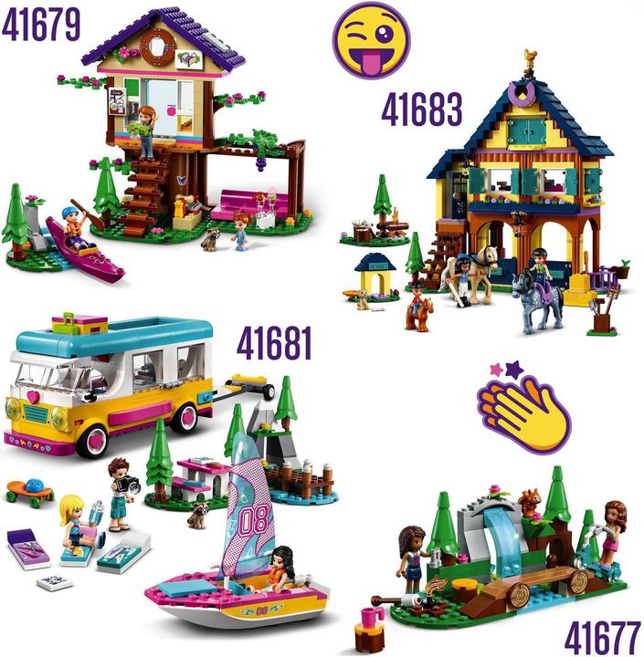 Produktbild LEGO Wasserfall im Wald (41677, LEGO Friends)