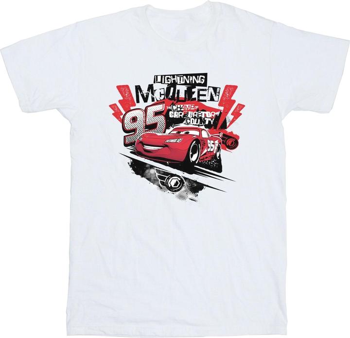 Disney Cars Lightning McQueen Collage TShirt Jungen