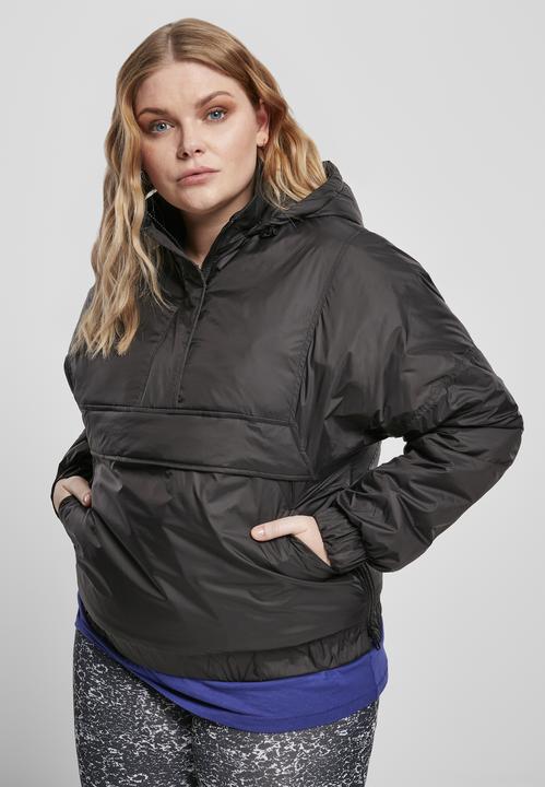 Actual product image Urban Classics Ladies Panel Padded Pull Over Jacket (L)