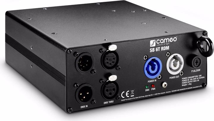 SB 6 T RDM 6-channel DMX/RDM