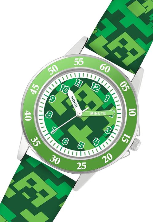 Actual product image Disney Minecraft Creeper (Analogue wristwatch, 33 mm)