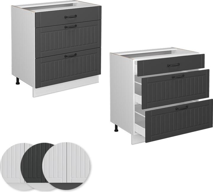 Produktbild Vicco Küchenunterschrank Fame-Line (80 x 51.5 x 81.5 cm)