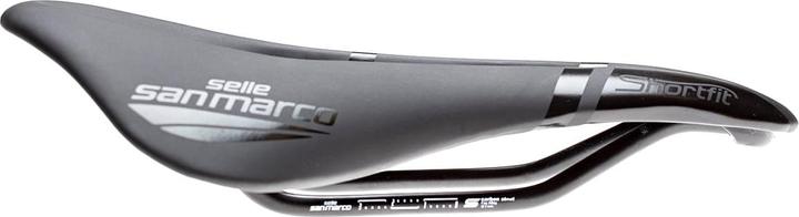 Actual product image Selle San Marco Shortfit BLB Saddle - Black