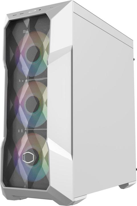 Produktbild Cooler Master Geh CoolerMaster MasterBox TD500 ARGB V2 White (mATX, Mini-ITX, ATX, SSI CEB)