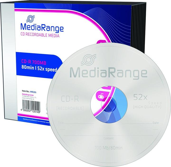 Image du produit MediaRange CD-R (10 x)